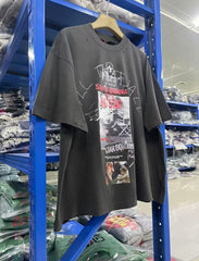 Paly Hollywood T Shirts Heavyweight high-quality pure cotton streetwear