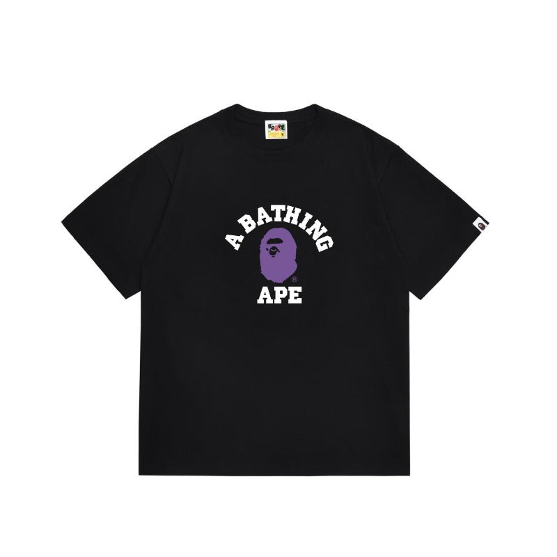 Bathing Shark print T Shirts High-quality 100% cotton streetwear