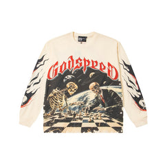 Godspeed Long sleeved shirts High-quality trendy pure cotton spring and autumn