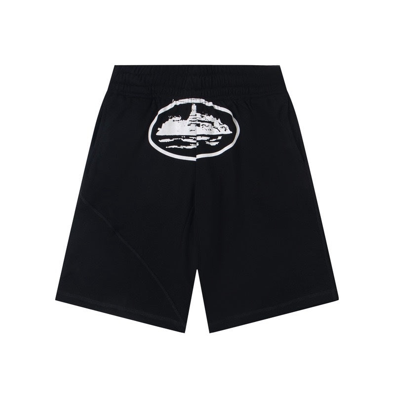 CORTEIZ Shorts Streetwear Heavyweight Letter Graphic Oversized Shorts