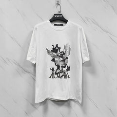 KSUBI T SHIRTS High-quality 260g 32-count double-yarn pure cotton streetwear—suitable for all seasons.