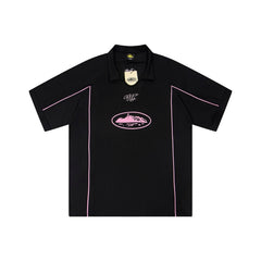 CORTEIZ T-shirt Blokecore Piping Trim Polo Rugby Shirt