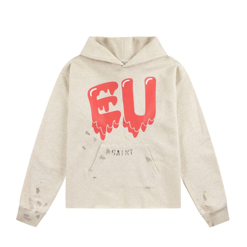 Saint Michael hoodie with printed design - fashionable