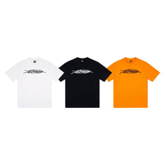 CORTEIZ T-shirt Y2K Heavyweight Tribal Tattoo Oversized Streetwear T-Shirt