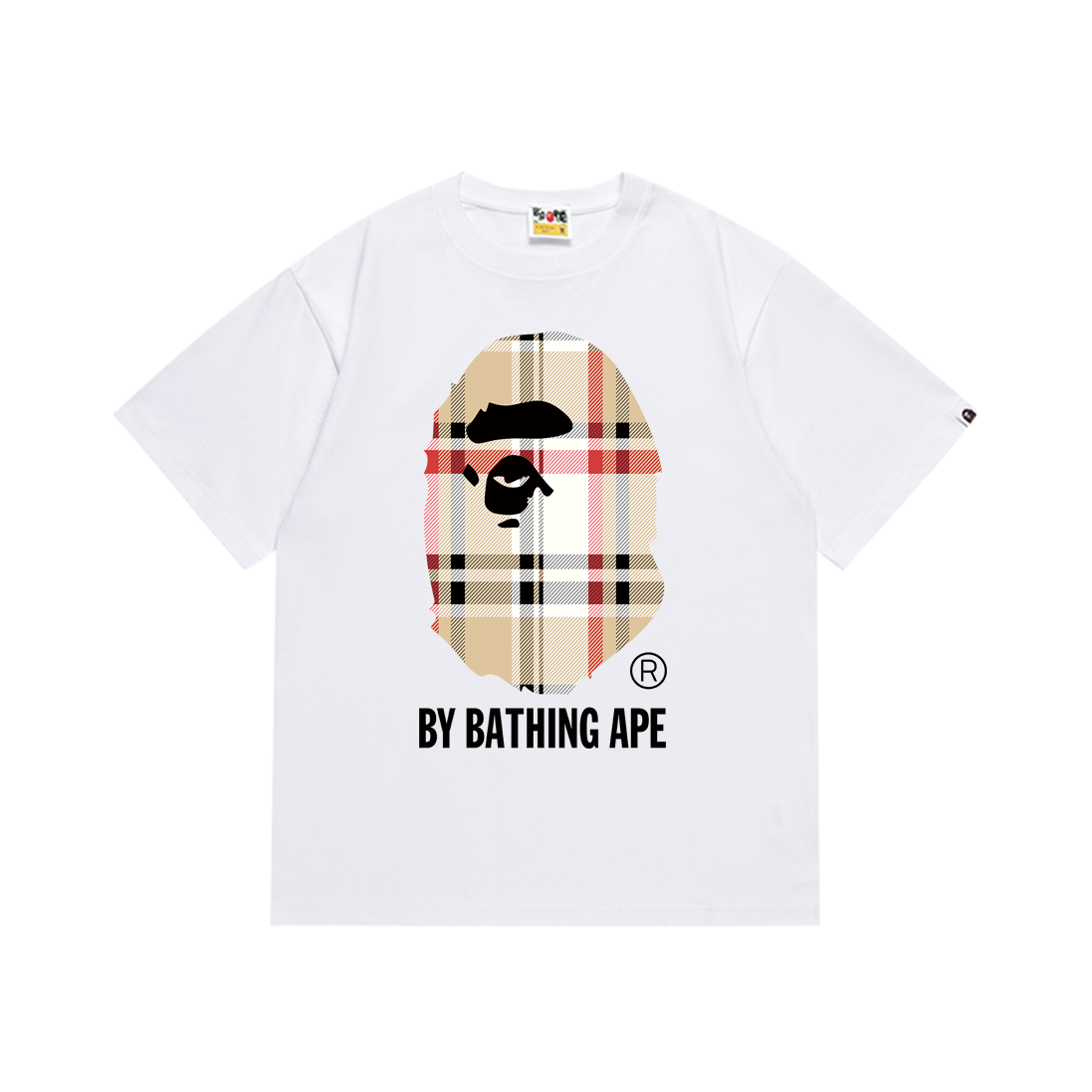 Bathing Shark print T Shirts
