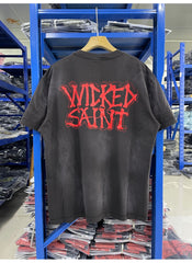 Saint Michael T Shirts High-quality, trendy pure cotton clothing