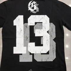 Godspeed T Shirts Black Base Worn Texture Skull Streetwear Top