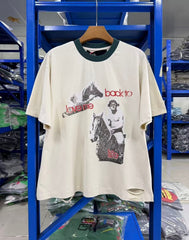 Paly Hollywood T Shirts Heavyweight high-quality pure cotton streetwear