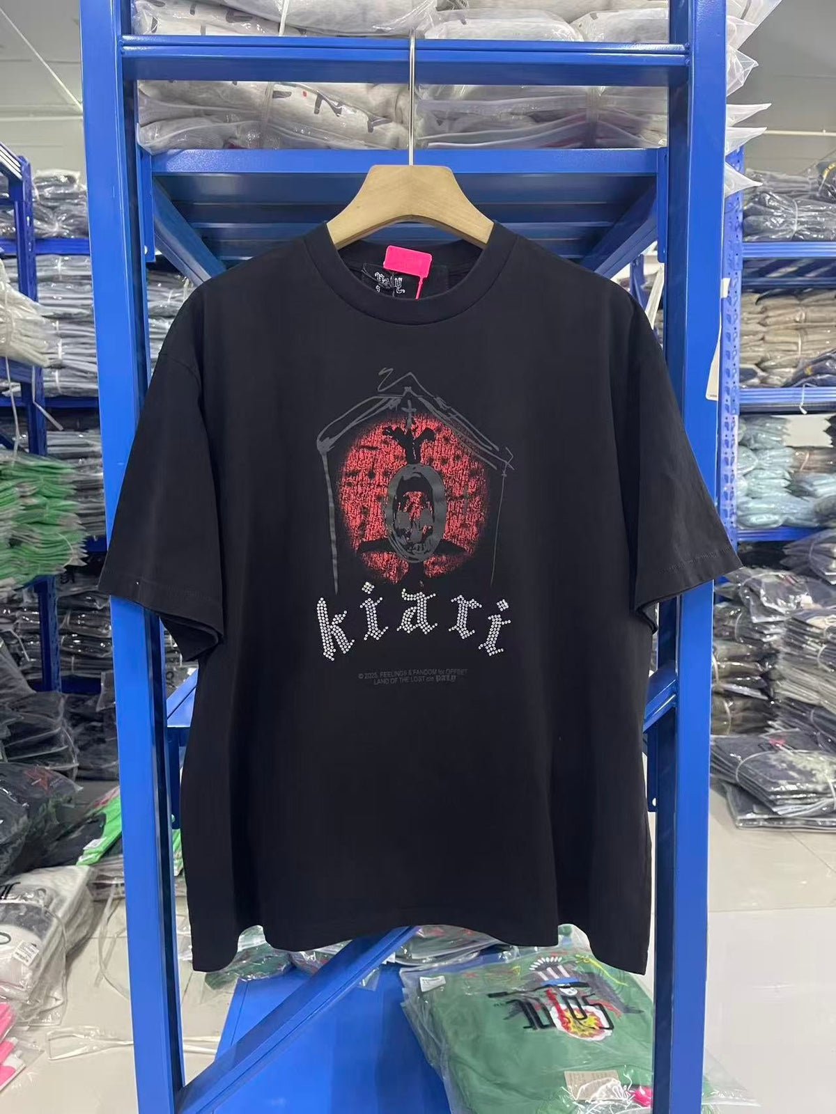 Paly Hollywood T Shirts Heavyweight high-quality pure cotton streetwear