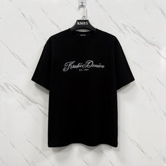 KSUBI T SHIRTS High-quality 260g 32-count double-yarn pure cotton streetwear—suitable for all seasons.