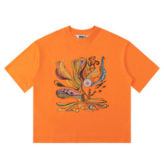 HOUSE OF ERRORS T Shirts High-quality pure cotton "Big Eye" high-street apparel 240g Double-Yarn Cotton