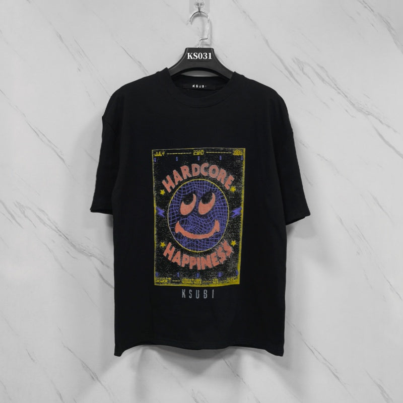 KSUBI T SHIRTS High-quality 260g 32-count double-yarn pure cotton streetwear—suitable for all seasons.