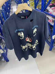 Paly Hollywood T Shirts Heavyweight high-quality pure cotton streetwear
