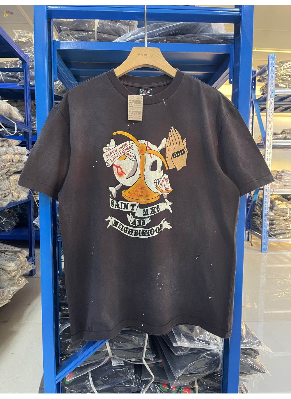 Saint Michael T Shirts High-quality, trendy pure cotton clothing