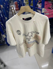 Paly Hollywood T Shirts Heavyweight high-quality pure cotton streetwear