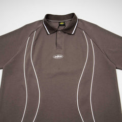 CORTEIZ Polo shirt Vintage Loose Fit Sporty Piping Polo – Streetwear Edition