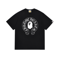 Bathing Shark print T Shirts