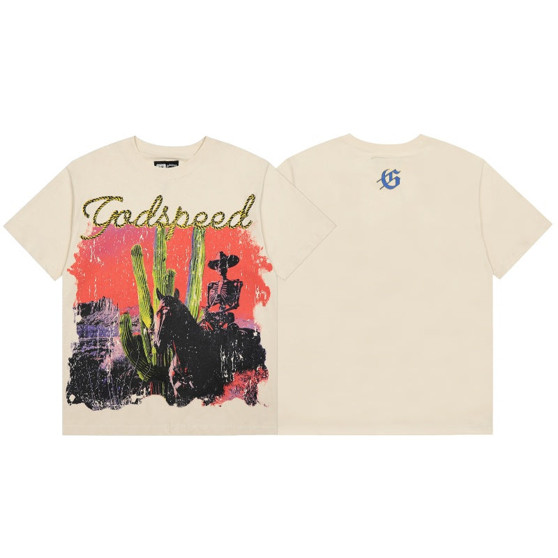 Godspeed T Shirts 100% pure cotton 260g fabric Streetwear fashion