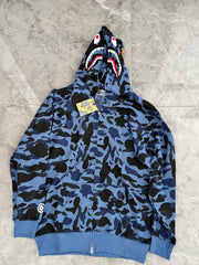 Bathing hoodie Shark print Clearance sale at rock-bottom price 3XL, Chest 120cm, Length 71cm