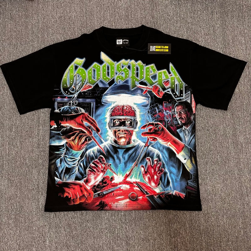 Godspeed T Shirts 100% pure cotton 260g fabric Streetwear fashion