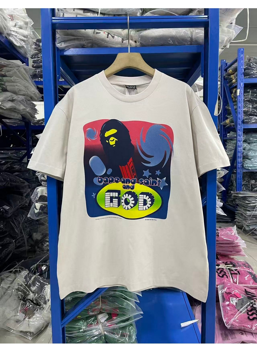 Saint Michael T Shirts High-quality, trendy pure cotton clothing