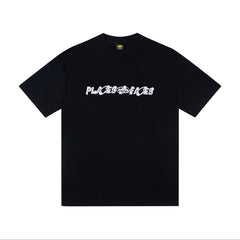 CORTEIZ T-shirt Y2K Front Places+Faces Lettering & Back Oval Alcatraz Printed Oversized Tee