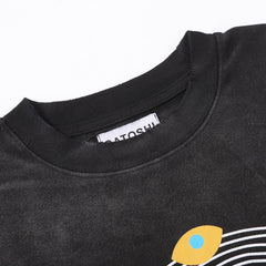 SATOSHI T Shirts High-quality pure cotton trendy unisex heavyweight loose fit fashionable and versatile