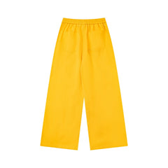 Street-style vintage jeans Retro Harajuku Style Colorful Colorblock Cargo Pants with Graphic Accents