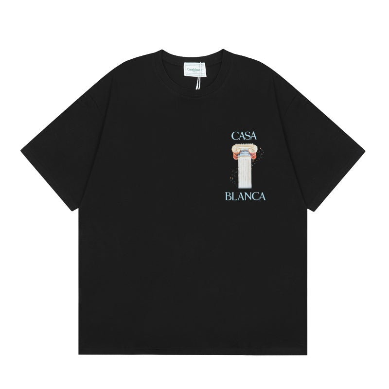 Casablanca T SHIRTS High-quality pure cotton streetwear