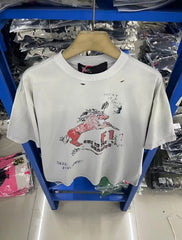 Paly Hollywood T Shirts Heavyweight high-quality pure cotton streetwear