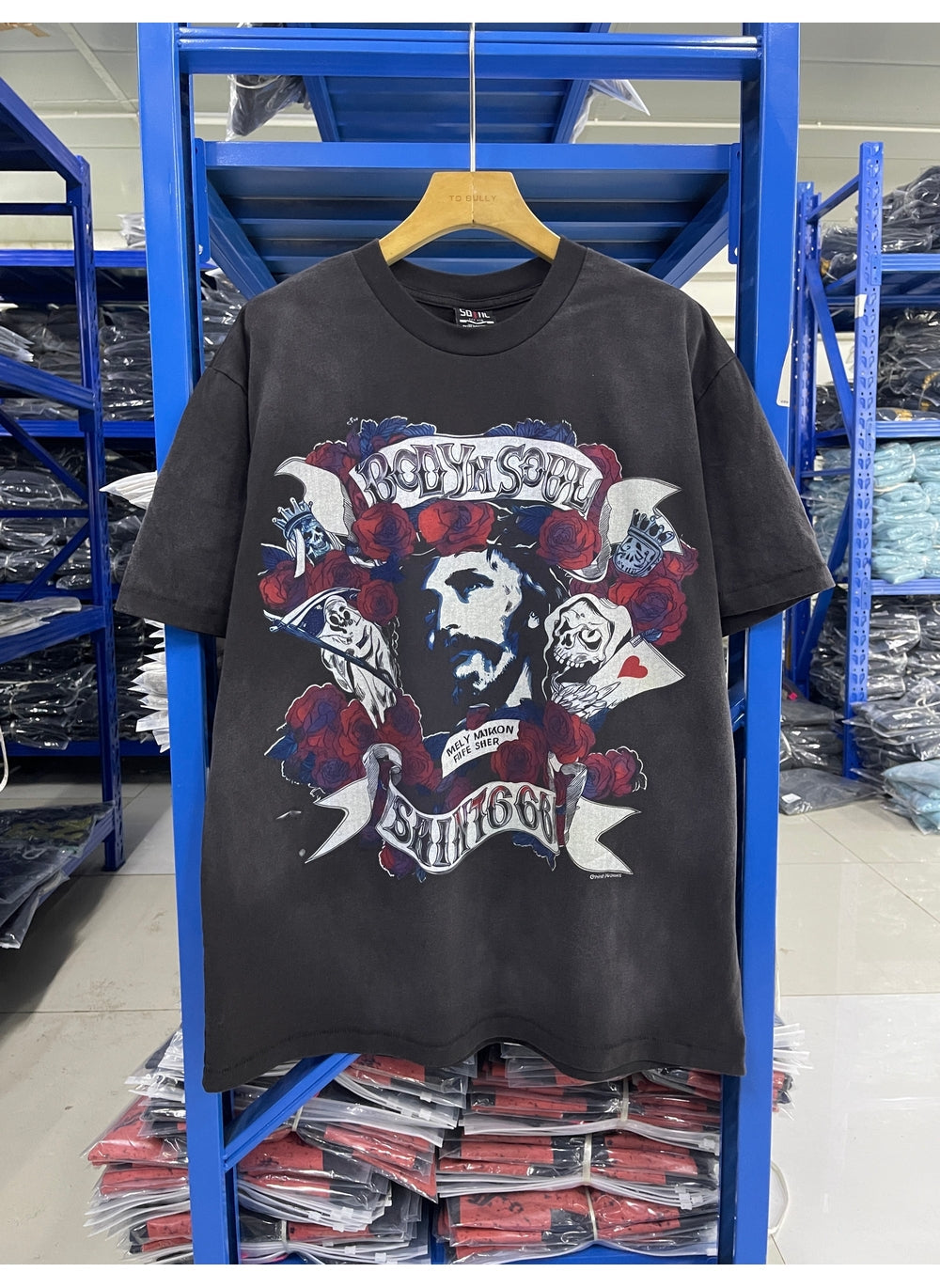 Saint Michael T Shirts High-quality, trendy pure cotton clothing