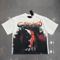 Godspeed T Shirts Grunge Night Street Skull Street Apparel