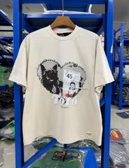 Paly Hollywood T Shirts Heavyweight high-quality pure cotton streetwear