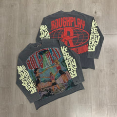 Roughplay Long sleeved shirt Together 2026 SS: Latest Rhinestone Designs from Trendy Euro-American Brands