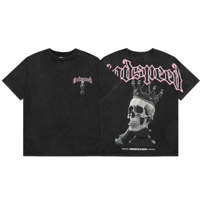 Godspeed T Shirts 100% pure cotton 260g fabric Streetwear fashion