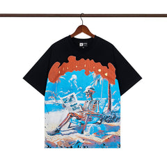 Godspeed T-Shirt Retro Fantasy Pattern