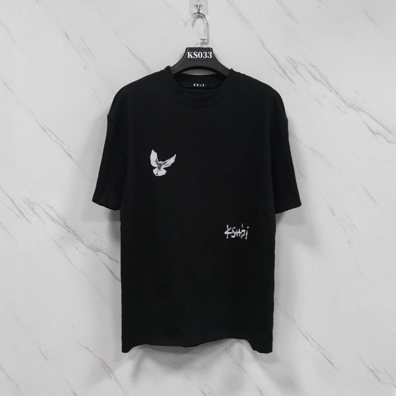 KSUBI T SHIRTS High-quality 260g 32-count double-yarn pure cotton streetwear—suitable for all seasons.
