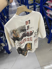 Paly Hollywood T Shirts Heavyweight high-quality pure cotton streetwear