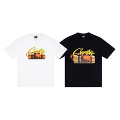 CORTEIZ T-shirt Y2K Heavyweight Red Timer Dynamite Print Oversized Streetwear T-Shirt