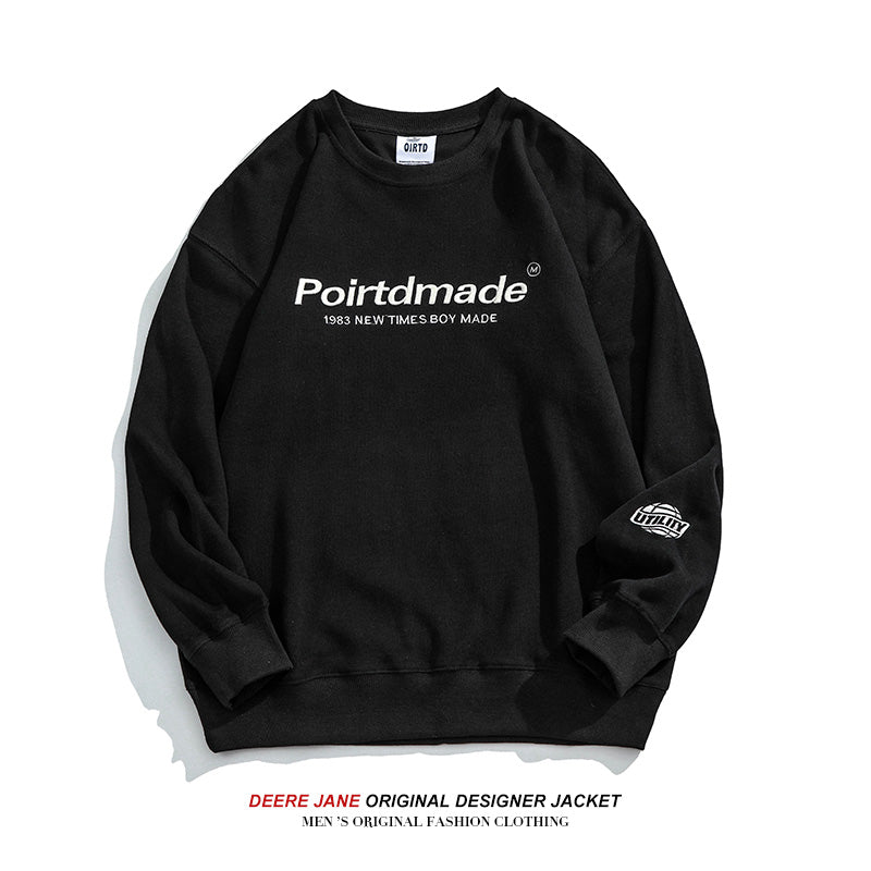 Men Pullover Hoodie Spring Sweater Male Loose Casual Top