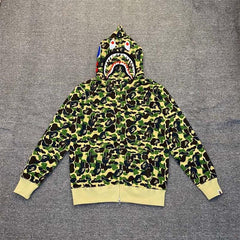 Bathing Shark print Hoodie