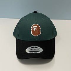 Bathing Shark print Hat Trendy brand ape head hat Sunshade sunscreen baseball cap Men's and women's simple cap
