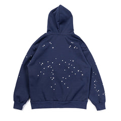 Sp5der Hoodie Spider Web Printing