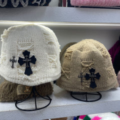 CHH  Heart Beanie Bucket Hat Winter