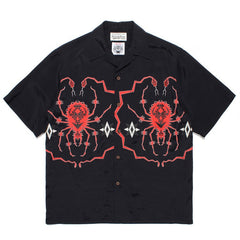 GUILTYPARTIES TIGER Shirts 23SS WOLF'S HEAD Spider Hawaiian Loose Short Sleeve Shirt Men