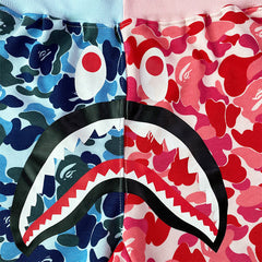 Bathing Shark print Shorts Camo Alphabet Shark Straight Beach Pants