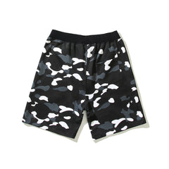 Bathing Shark print Shorts camouflage luminous shark terry straight beach pants