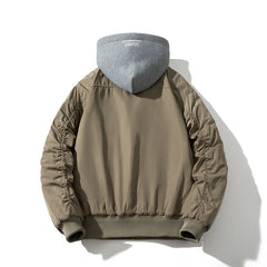 Mens Vintage Jackets vintage baseball jacket padded bomber jacket