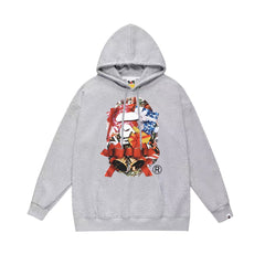 Bathing Shark print Hoodie Fall/Winter Hooded Sweater (Part 5)