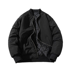 Mens Vintage Jackets Tide Padded Flight Suit Baseball Jacket
